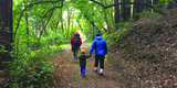 Family Hiking at Wunderlich Park, Credit: Justin Knowles